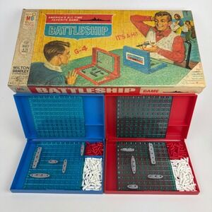 Vintage 1967 Battleship COMPLETE  Milton Bradley Board Game 4730